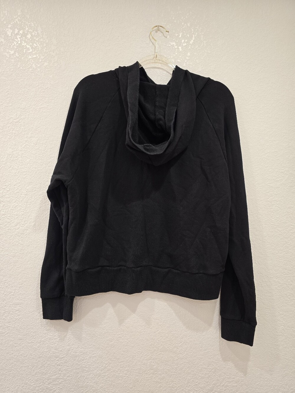 Victoria's Secret Sport lace-up hoodie Black M - Picture 2 of 4